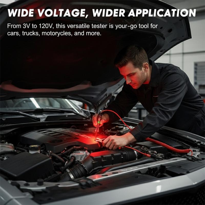 Tools Use In Workshop - Probador de Voltaje 3V 120V con