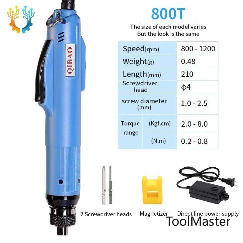 Power Tools For Workshop - 【2026】Atornillador Eléctrico Automático 800T, Taladro Manual,