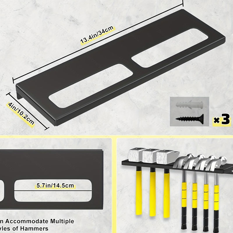 Workshop Tools Used - Estante de almacenamiento de metal para