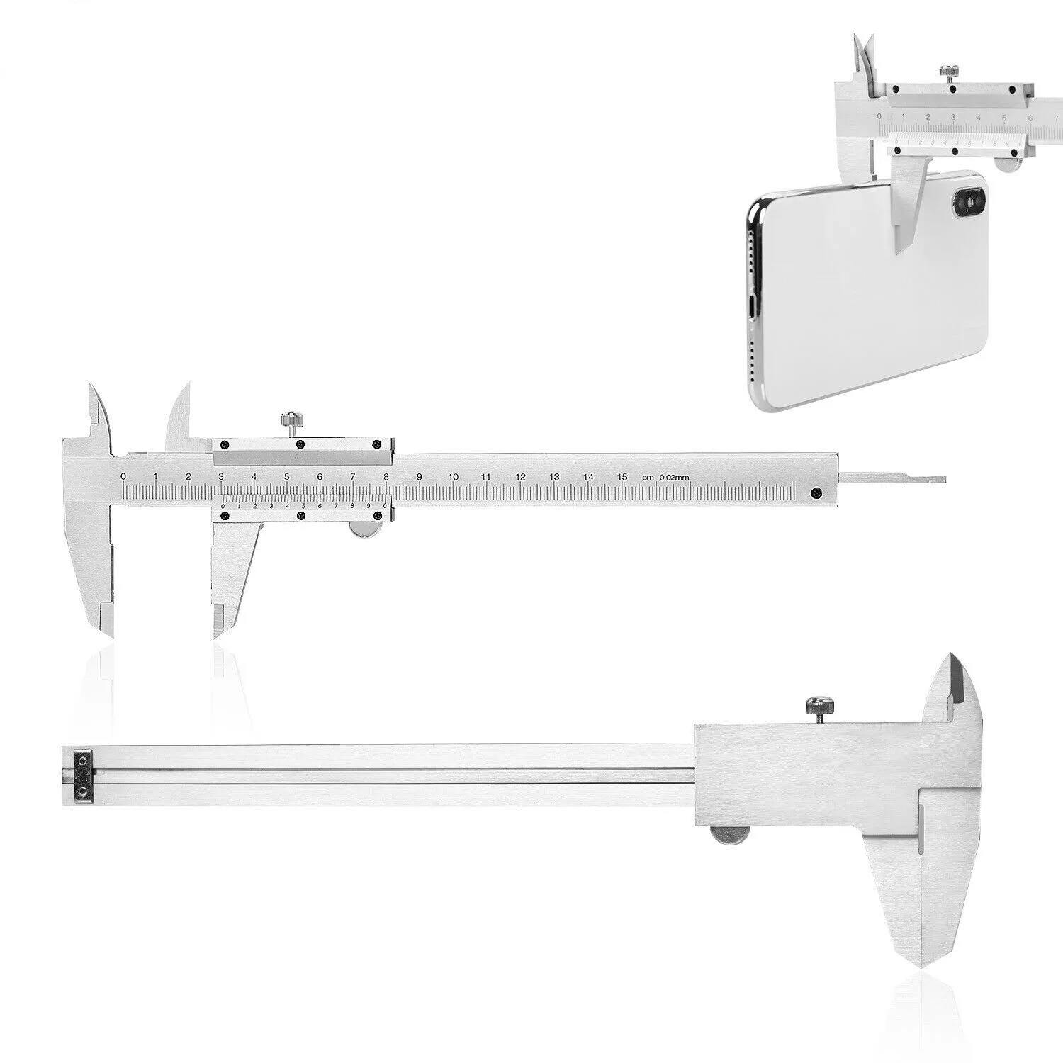 Workshop Tools In Engineering - Calibrador Vernier de 0-150 mm, Precisión