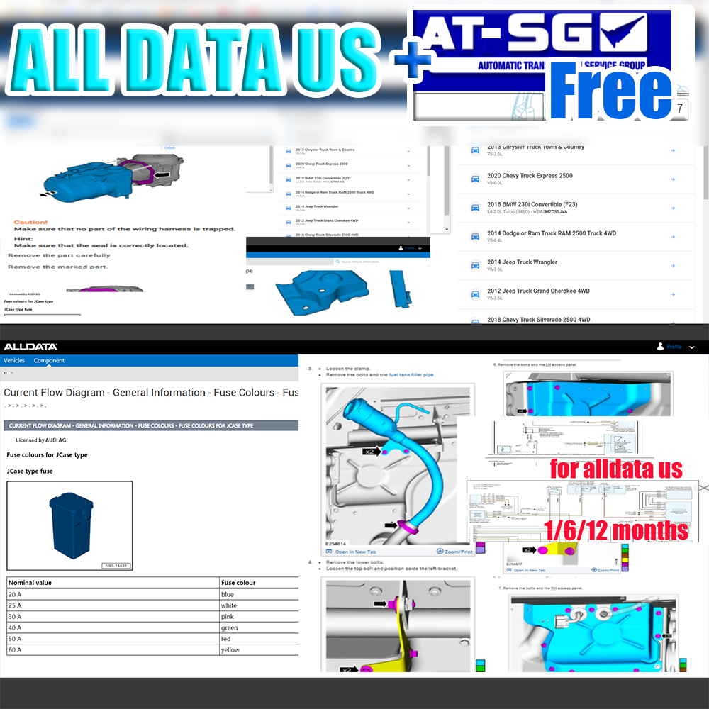 Tools At Workshop - Alldata US Versión Completa, Cuenta de