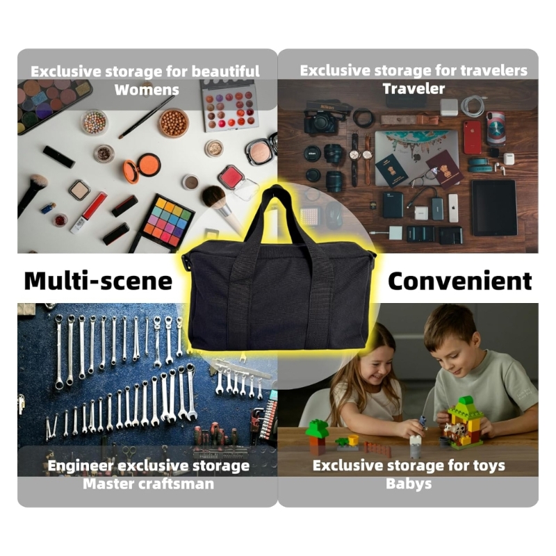 Tools Use In Workshop - Bolsa de herramientas de tela resistente,