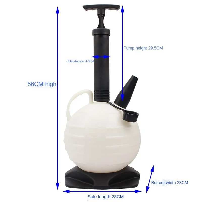 Bomba de aceite manual de 6 li - Workshop Tools Used reseña y precio