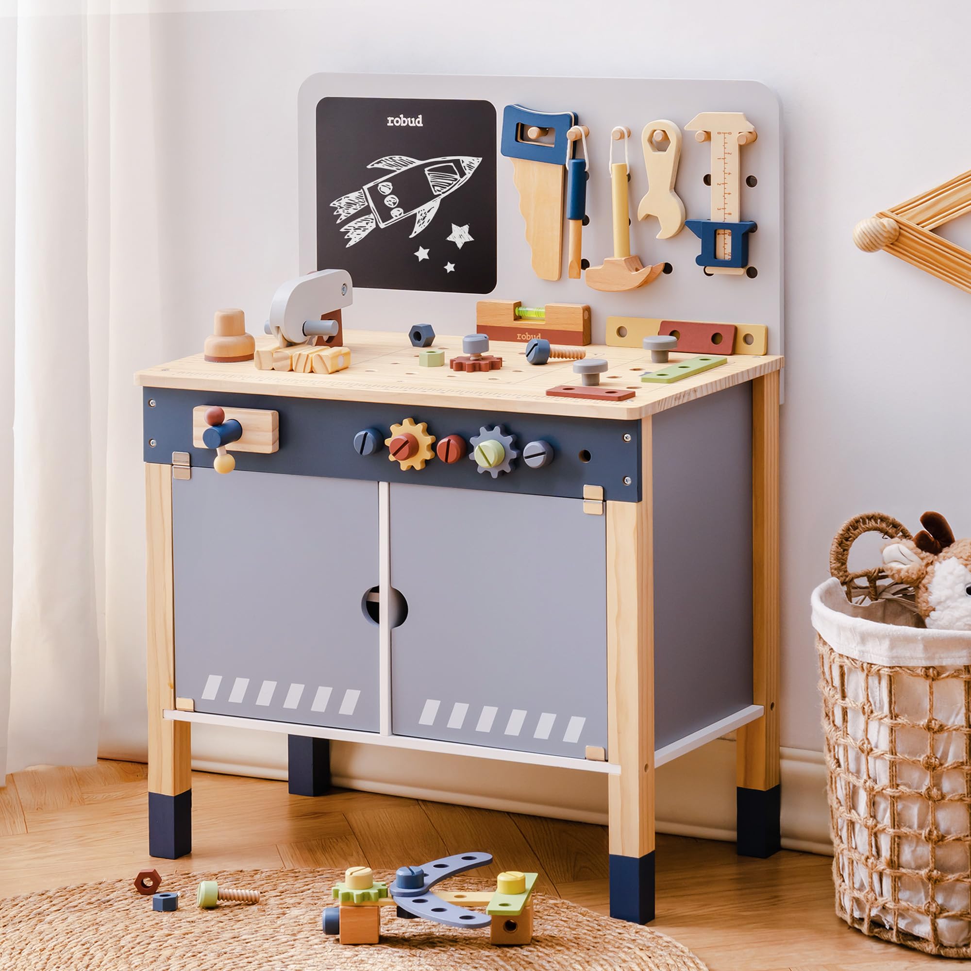 ROBUD Banco de Trabajo de Made - Tools Workshop For Kids reseña y precio