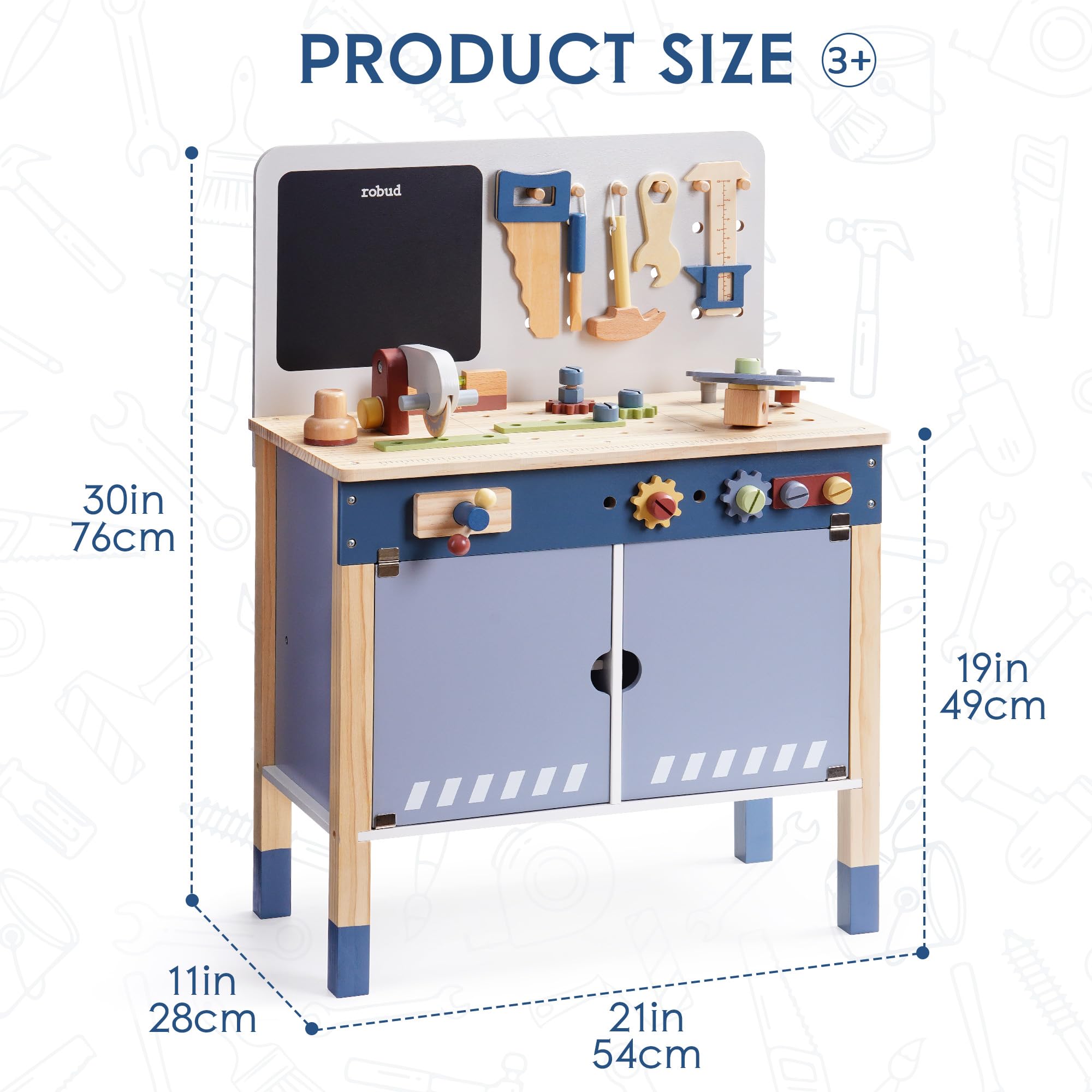 ROBUD Banco de Trabajo de Made - Tools Workshop For Kids reseña y precio