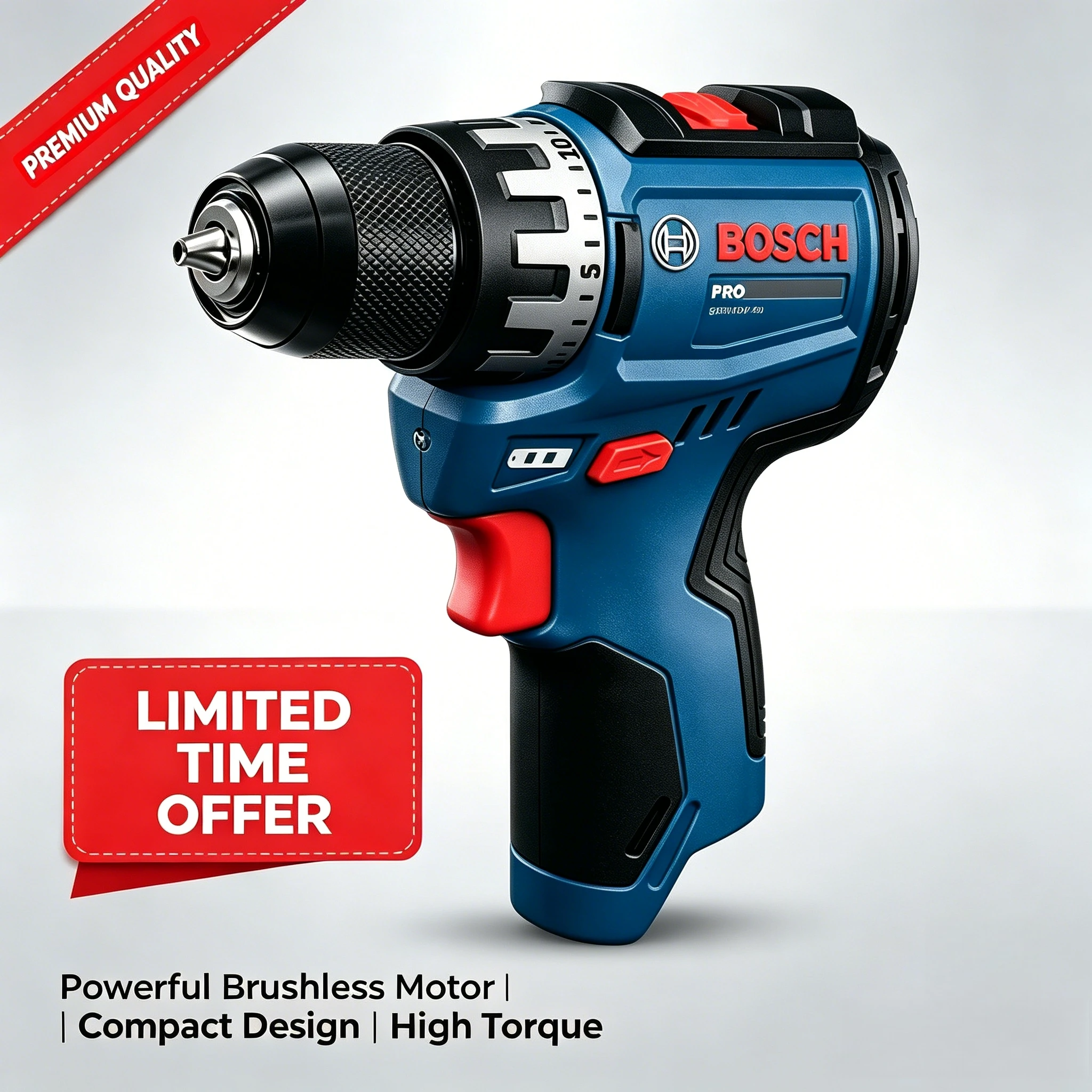 Taladro Inalámbrico Bosch Prof - Power Tools For Workshop reseña y precio