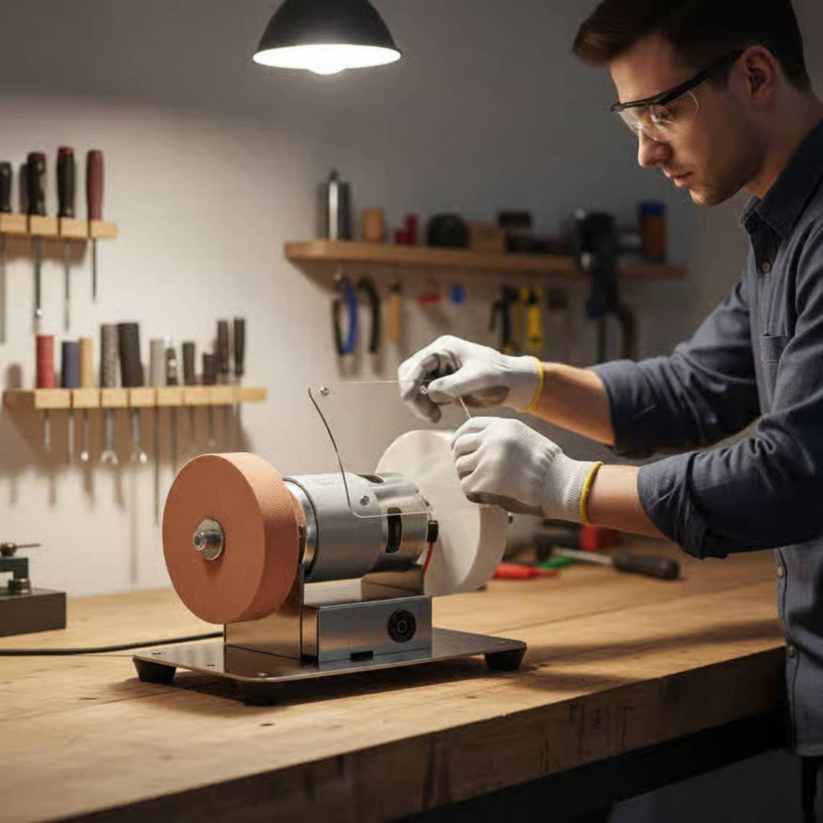 Mini Amoladora de Banco Multif - Power Tools For Workshop reseña y precio