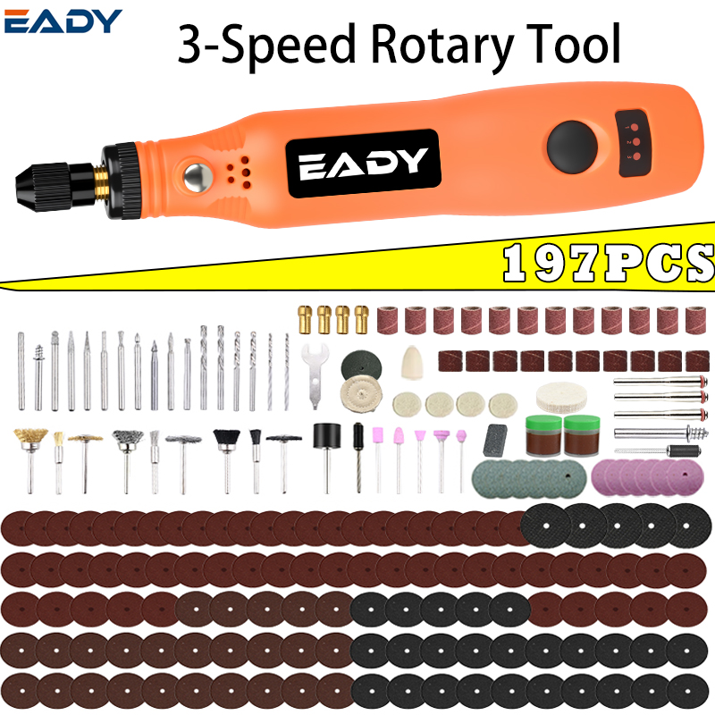 Kit de herramientas rotatorias - Power Tools For Workshop reseña y precio