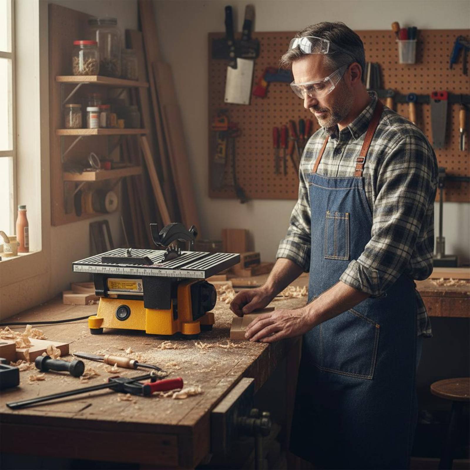Mini Sierra de Mesa Portátil,  - Power Tools For Workshop reseña y precio