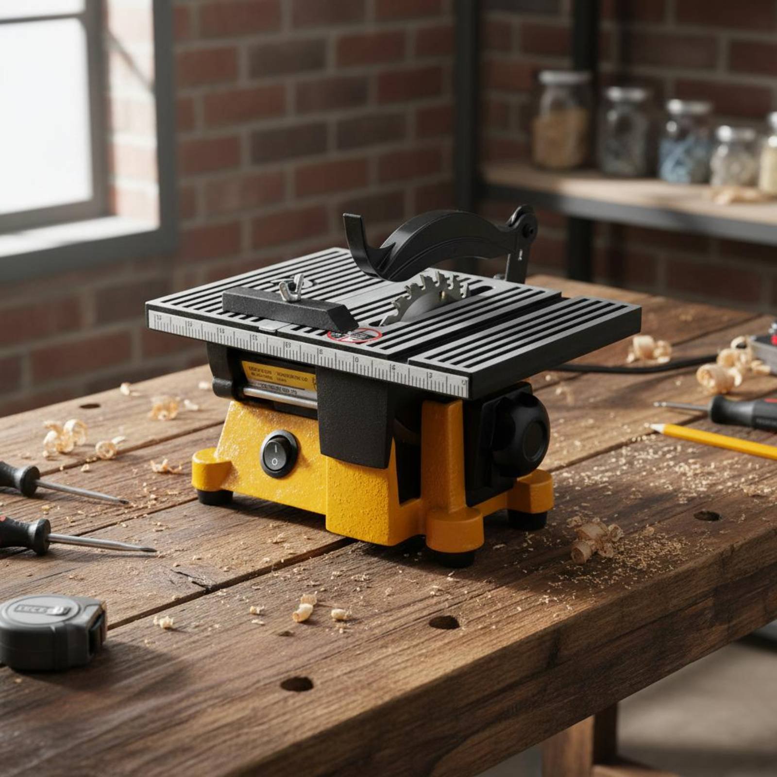 Mini Sierra de Mesa Portátil,  - Power Tools For Workshop reseña y precio